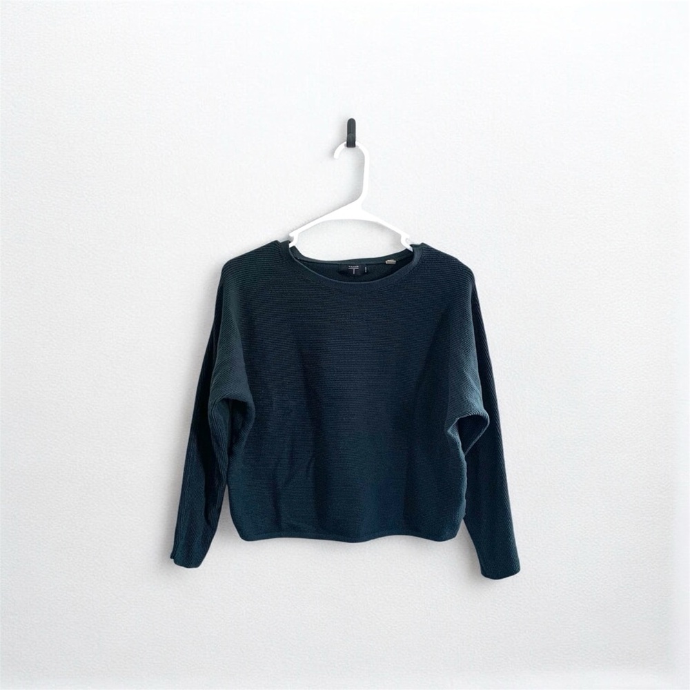 Tahari Forest Green Knit Sweater Size Small PS